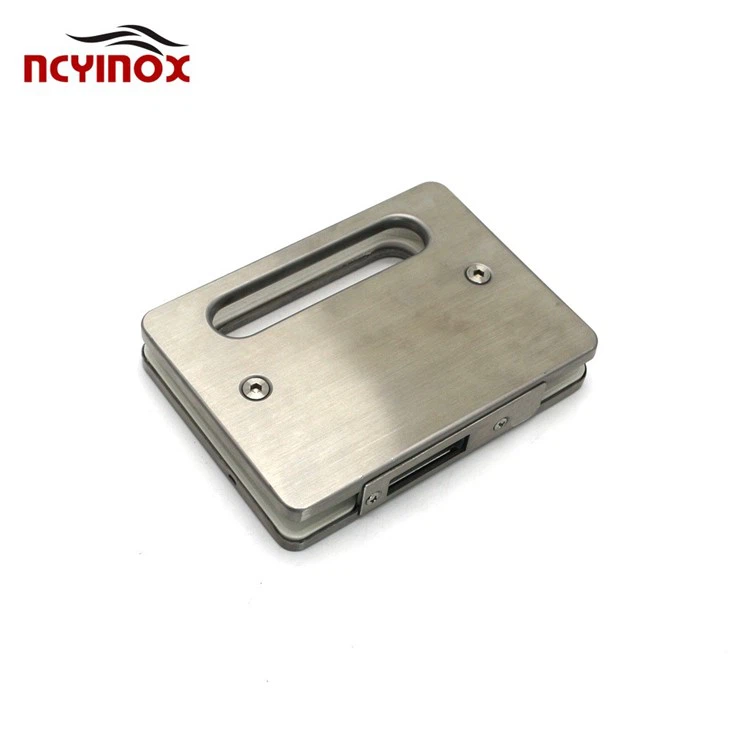 Stainless Steel Double Side Door Control With Glass Door Lock