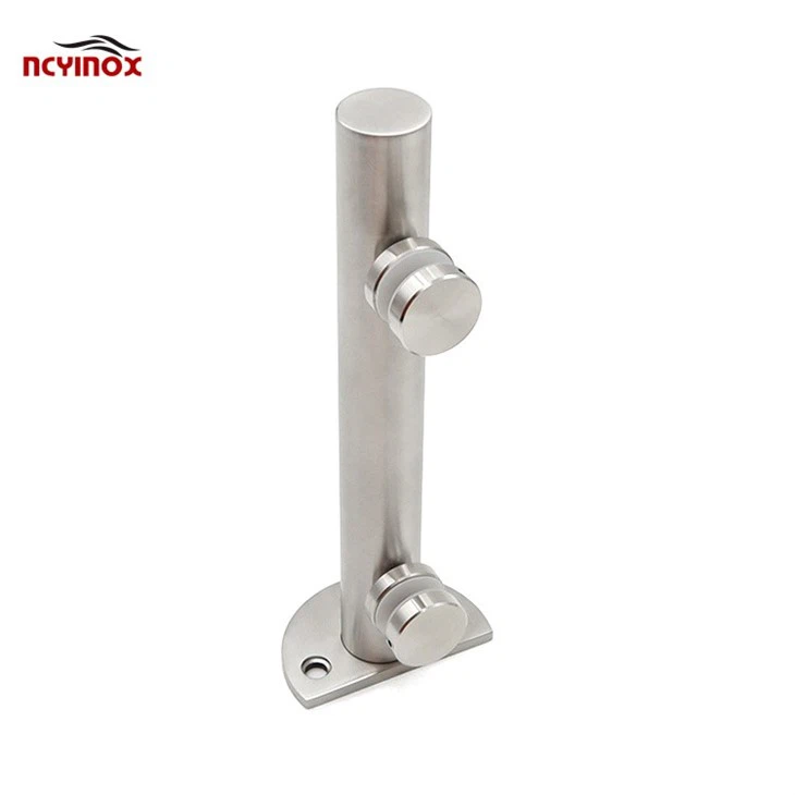 Stainless Steel Pool Fence Glass Spigot For Fixing Glass Rack